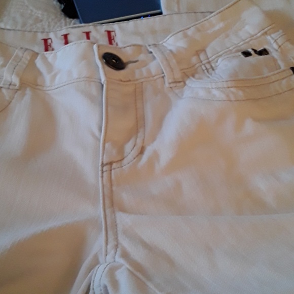 White Crop Jeans - Picture 4 of 4